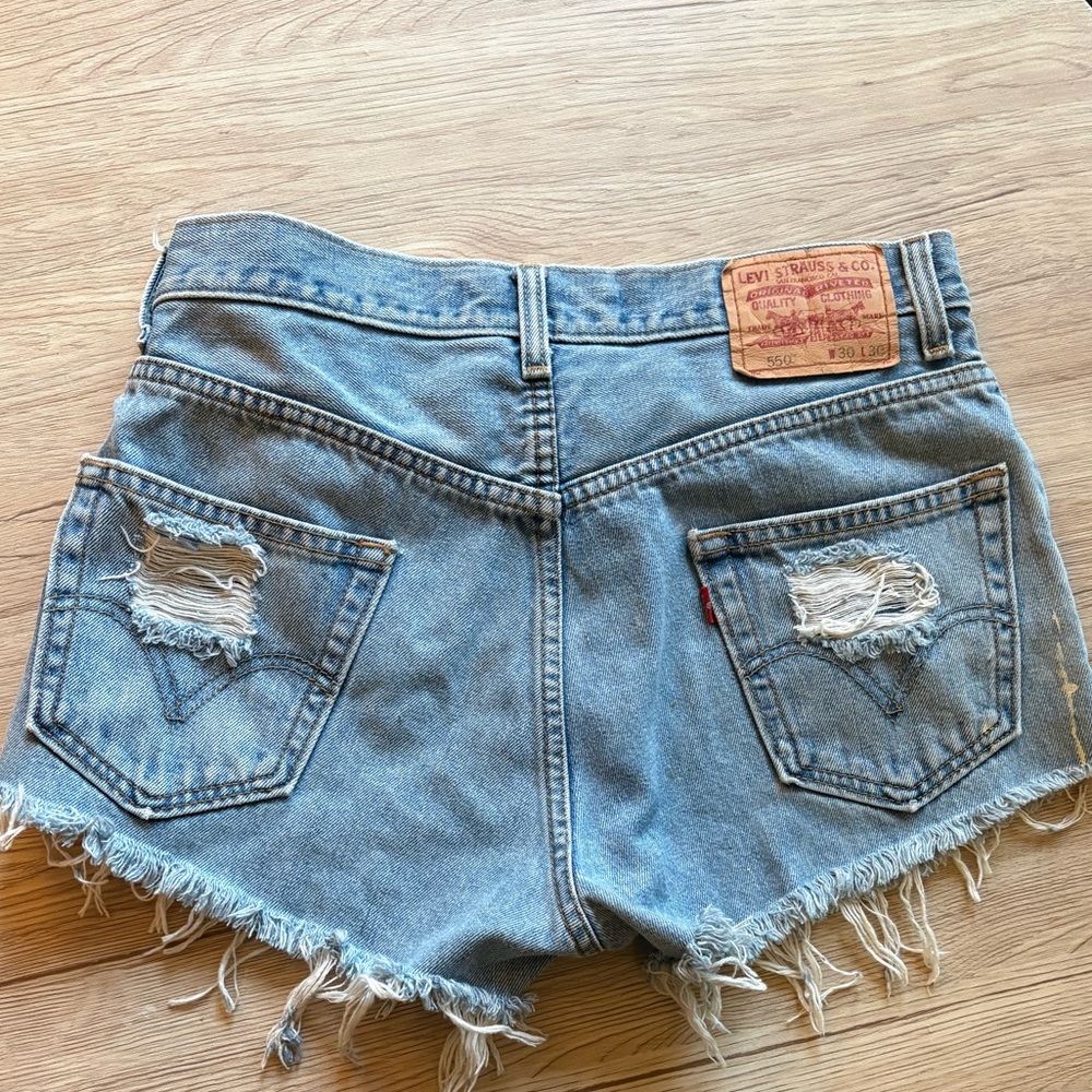 Vintage Levi’s Distressed Relaxed Fit 501 Shorts